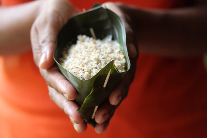 Banana and coconut frozen desert 2